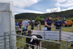 Luke with farmers